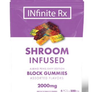 INfinite-Rx-Shroom-Infused-Albino-Penis-Envy-Edition-Block-Gummies-Edibles-Front (2)