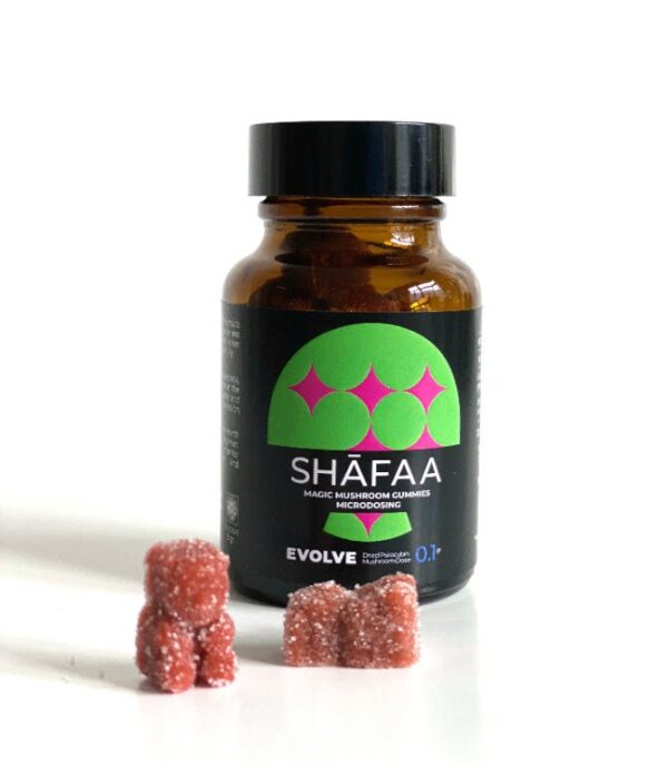 Buy Shafaa Evolve Magic Mushroom Microdosing Gummy Bears online