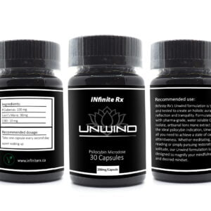 Buy INfinite Rx (Unwind) Microdosing Psilocybin & CBD Capsules