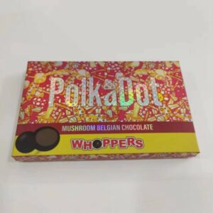 Buy Polkadot Whoppers Mushroom Belgian Chocolate Bar Online